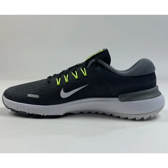 Nike Free Golf Next Nature Mens Wide Width Black Golf Shoes Spikeless FQ7875-001 - Picture 3 of 9